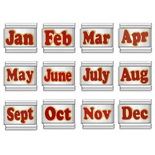 Mois de l'année Charmsy