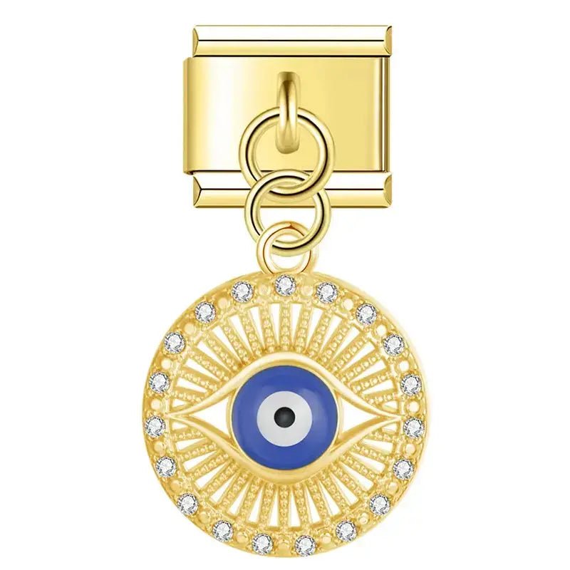 Pendentif Mauvais œil Rond Charmsy