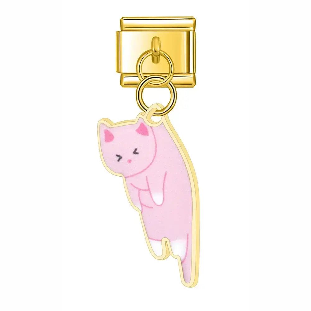 charm-italian_Pendentif-Chat-Rosepour-bracelet_-Charmsy-10820165 - La Maison Velori